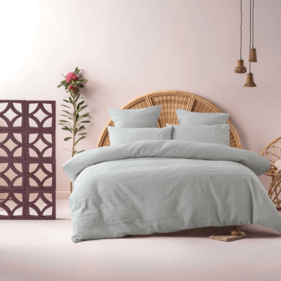 Duvet Cover • Textured • Kingston Surrender • 100% Pure Cotton Jacquard