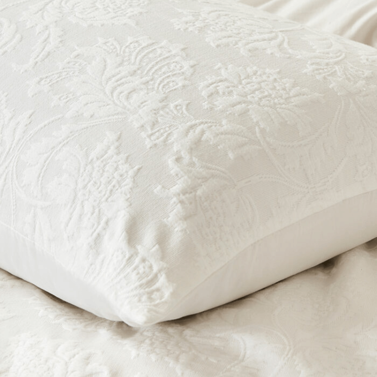 Duvet Cover • Textured • Pavlova • 100% Pure Cotton Jacquard - Image 2