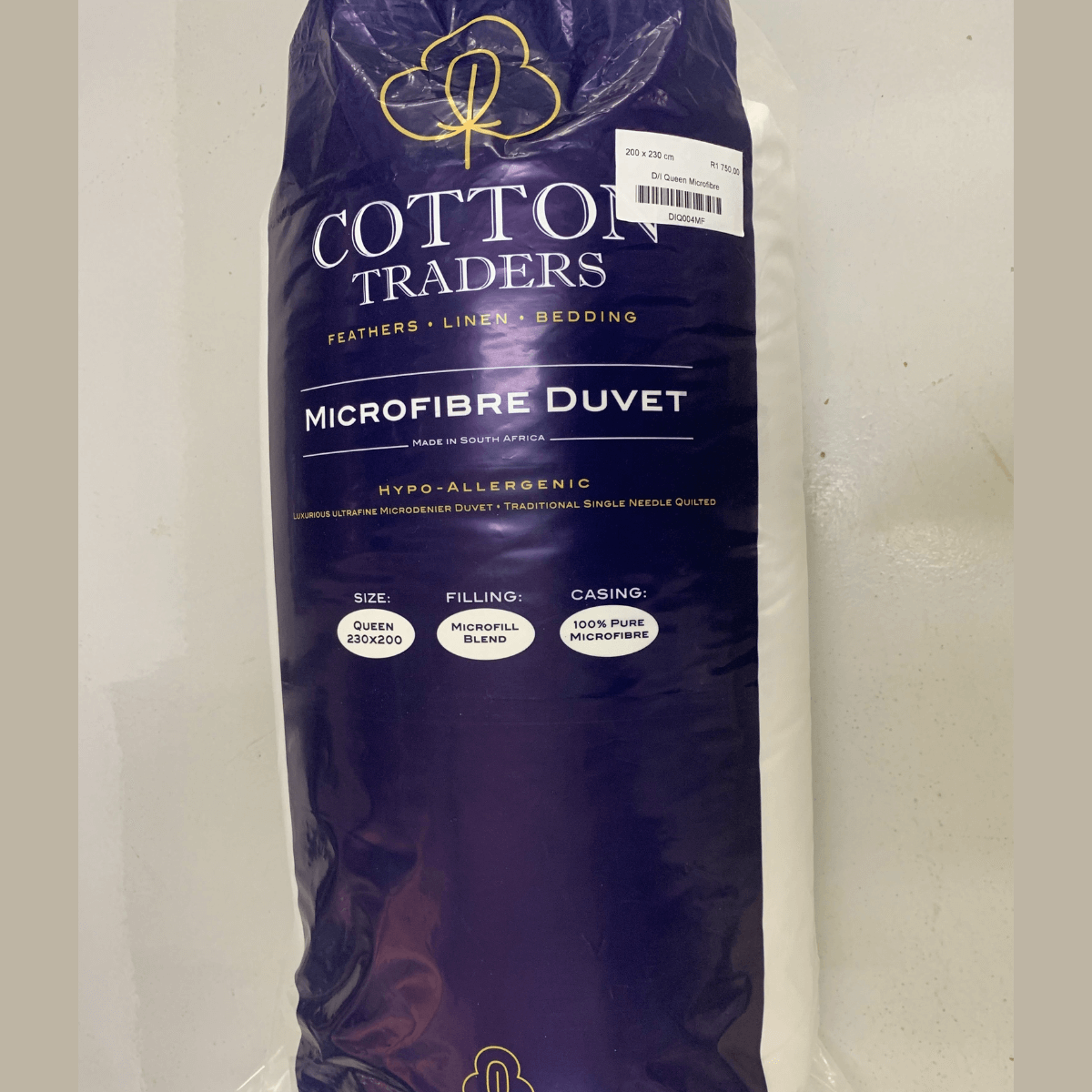 Duvet Inner • Microfibre • Hypo-Allergenic • Microfill blend • 100% Pure Microfibre