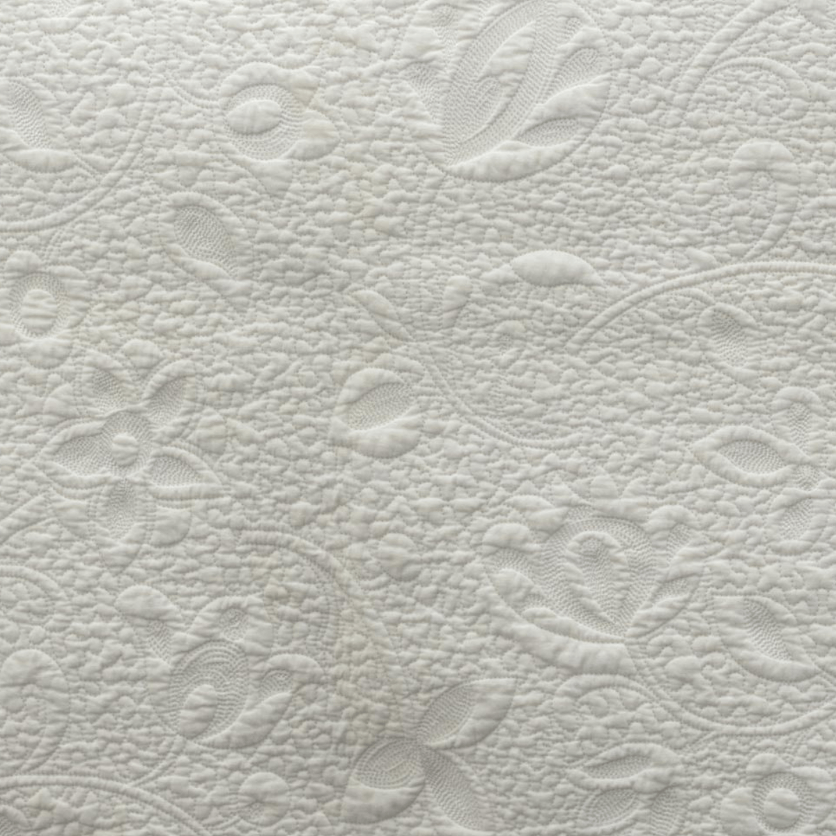 Quilted Coverlet • Embroidered • Chantal • 100% Cotton - Image 2