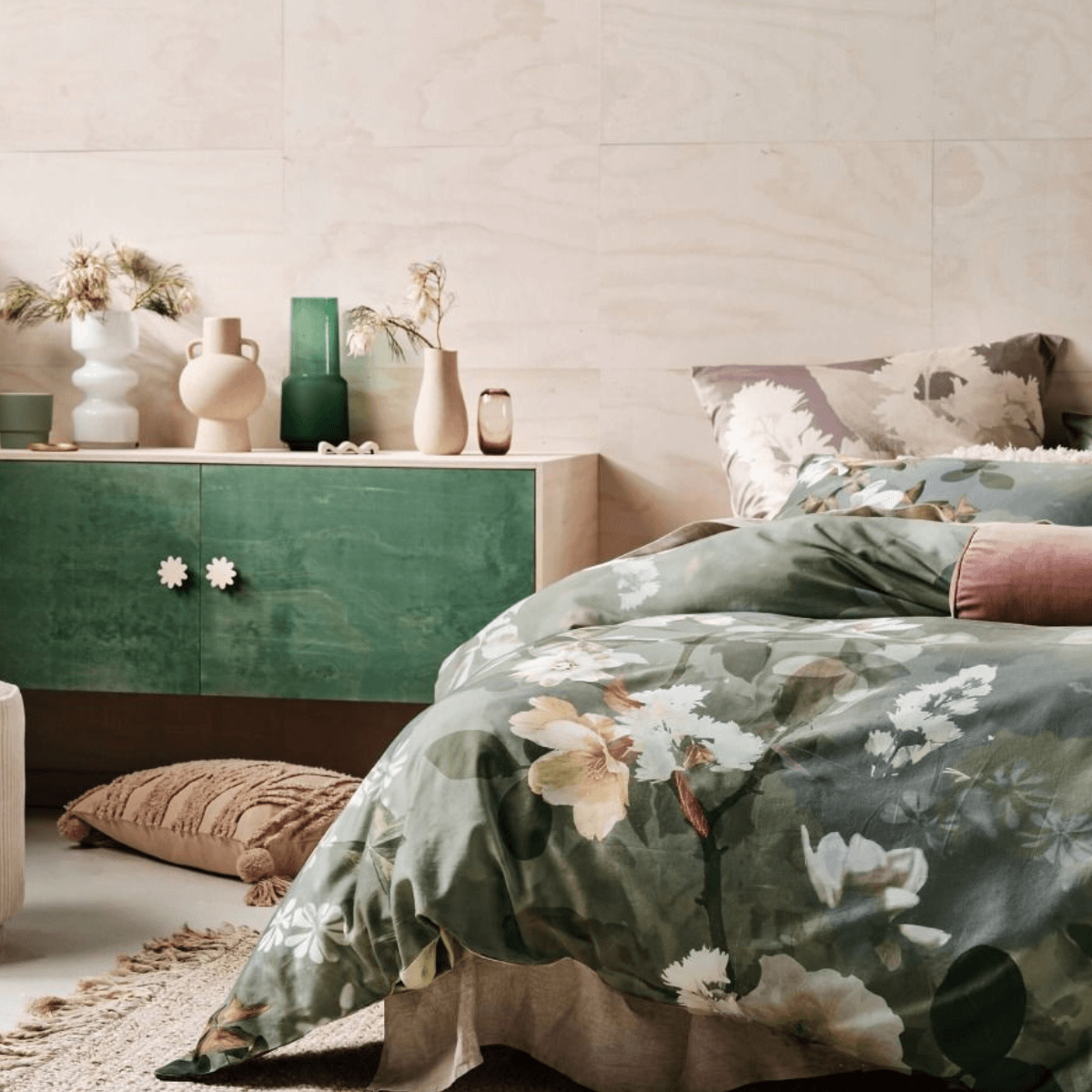 Duvet Cover • Printed • Rosalia • 100% Cotton Sateen - Image 2