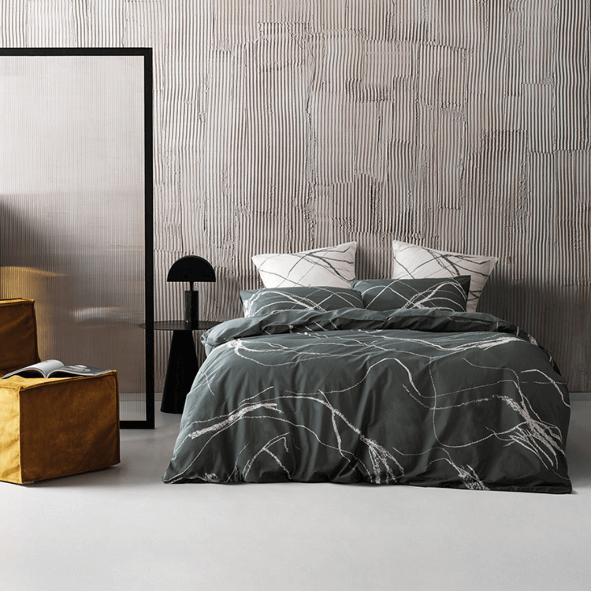 Teens Duvet Cover • Printed • Solna Storm • 100% Cotton