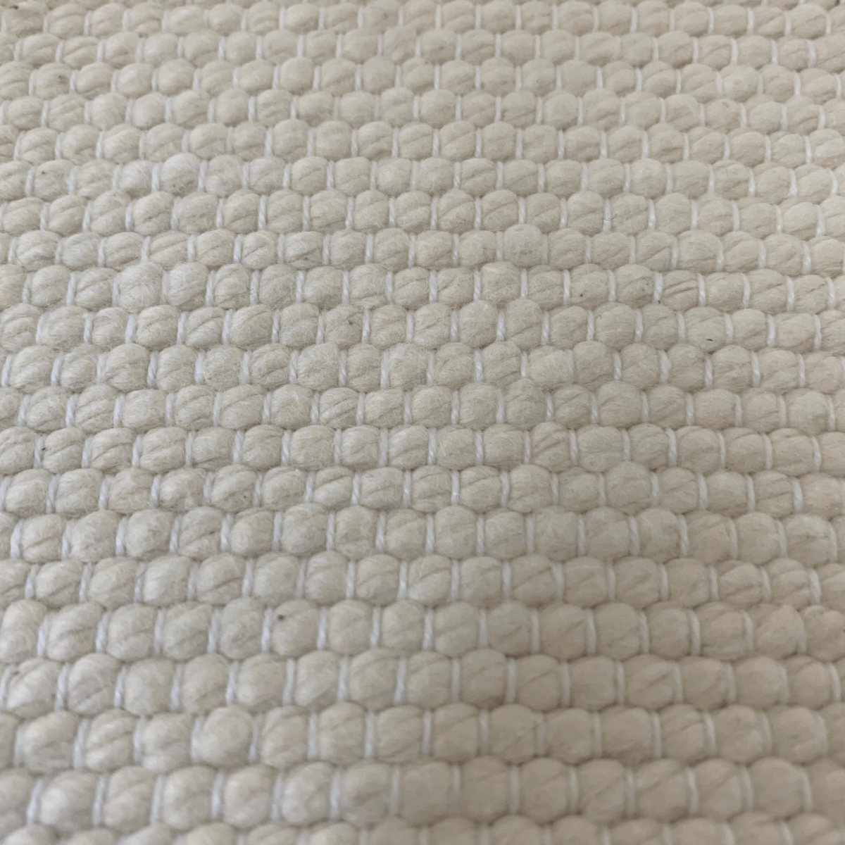 Runner Dhurrie Tabby Natural 30x80 cm - Image 2