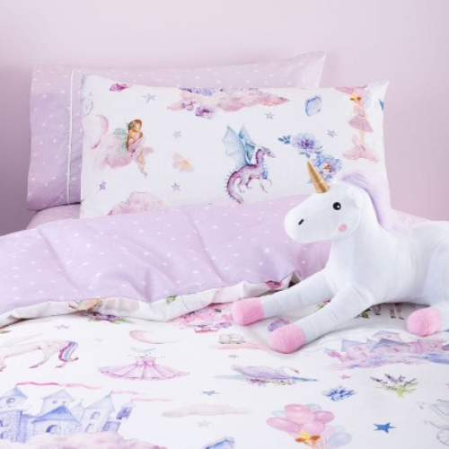 Kids Duvet Cover • Printed • Dreamland • 100% Cotton - Image 2