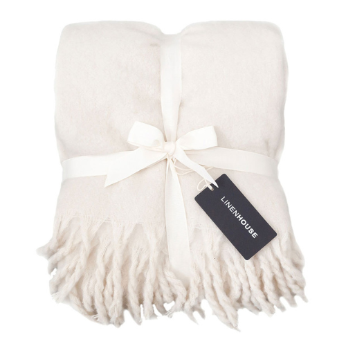 Throw • Textured • Soft Wool look • Faux - Image 6