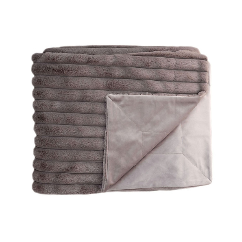 Throw • Ribbed Pile • Faux • Silky Soft - Inside and Out - Image 10