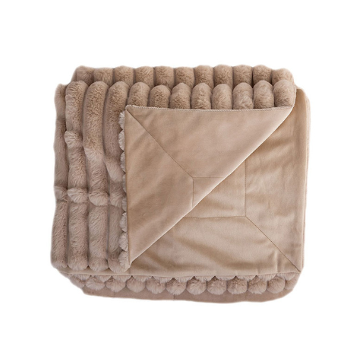Throw • Ribbed Pile • Faux • Silky Soft - Inside and Out - Image 4