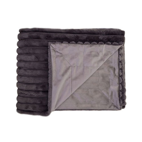 Throw • Ribbed Pile • Faux • Silky Soft - Inside and Out - Image 2