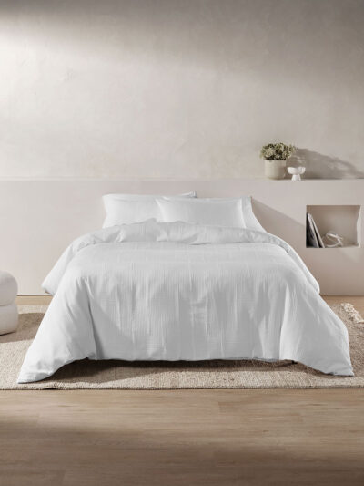 Duvet Cover • Textured • Electra • 100% Cotton Sateen
