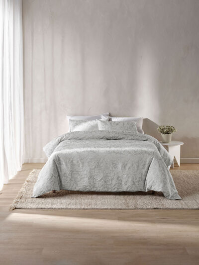 Duvet Cover • Textured • Serenity • 100% Pure Cotton Jacquard
